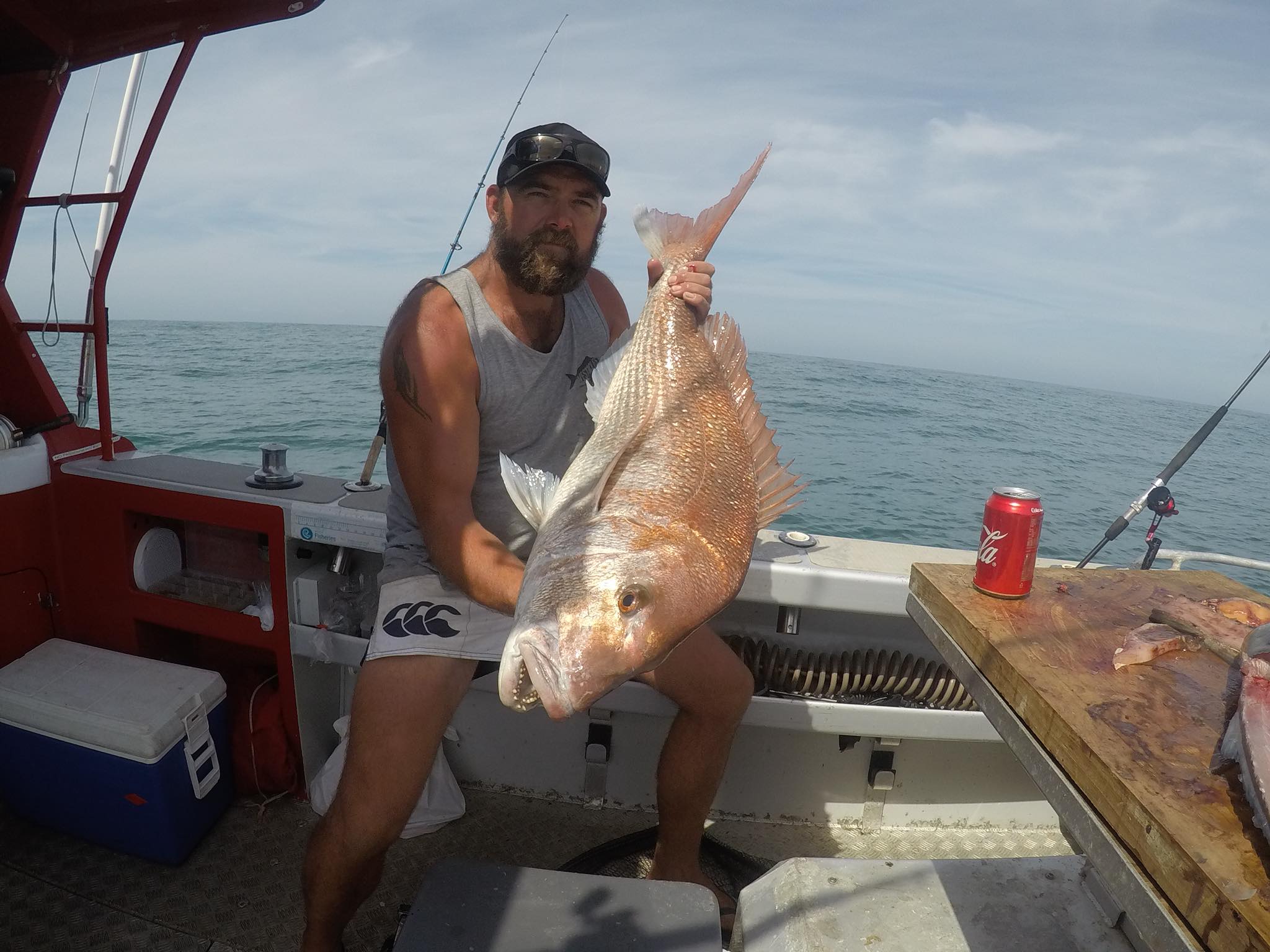 Scott and Monster Snapper Westicles Fishing - 12 January 2018